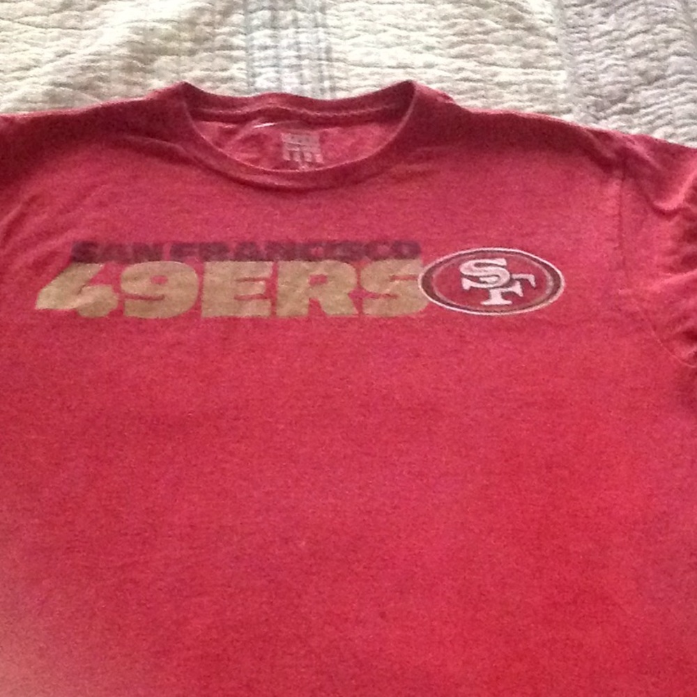 NFL San Francisco 49er's Shirt VTG by Junk Food 2 Items for $25